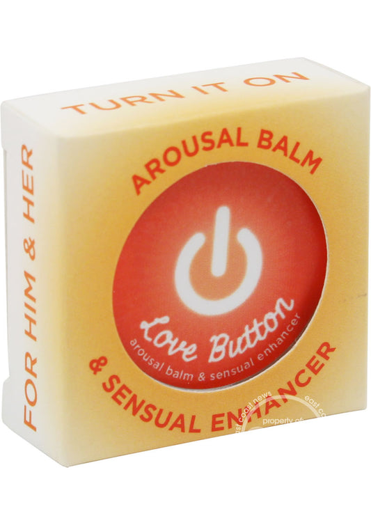 Earthly Body Hemp Seed Love Button Cooling Arousal Balm and Sensual Enhancer